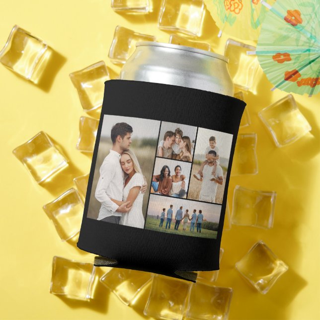 Porta-lata Crie sua própria colagem de fotos (Verão in situ)