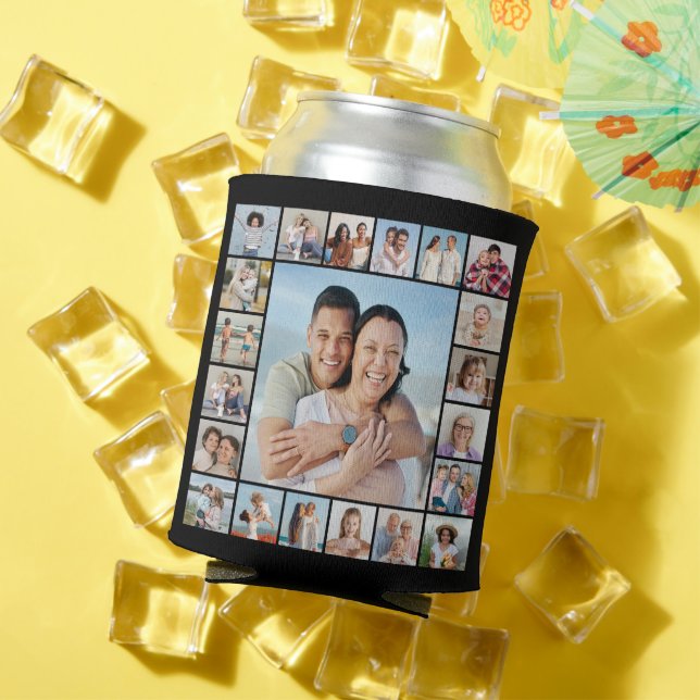 Porta-lata Crie sua própria colagem de fotos 21 (Verão in situ)