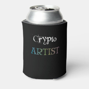 Porta-lata Cripto Artista Escuro