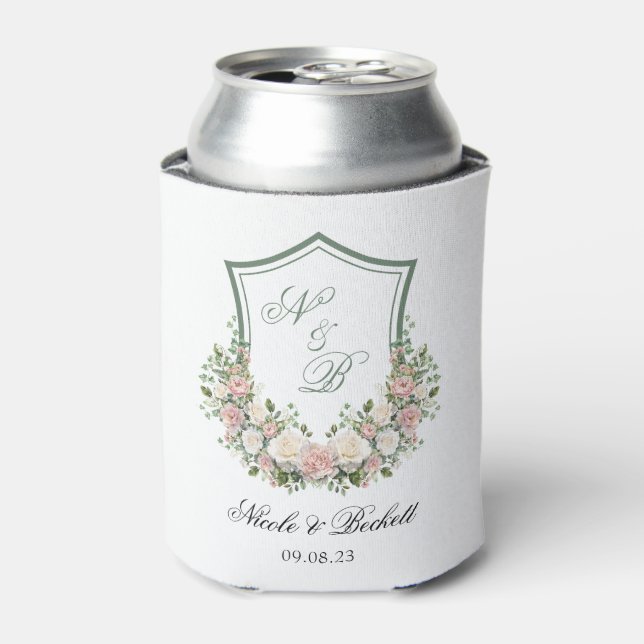 Porta-lata Crista Floral Rosa (Can Front)