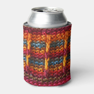 Porta-lata Crochet boémio do fio