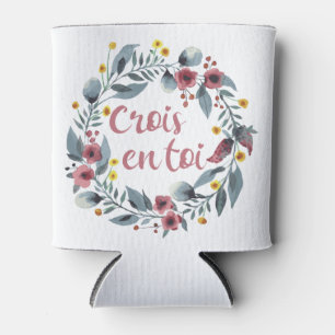 Porta-lata Crois En Toi - Francais - Ditos Franceses