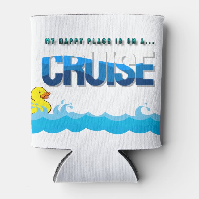Porta-lata Cruise Duck Koozie (Frente)