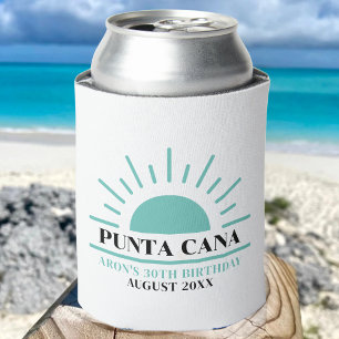 Porta-lata Cruzeiro de viagem ao quadrado com aniversário de 