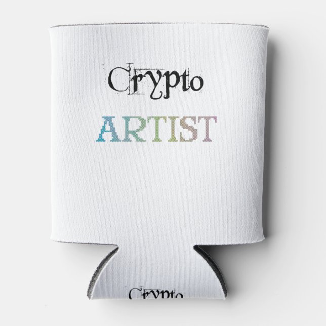 Porta-lata Crypto Artist Light (Frente)