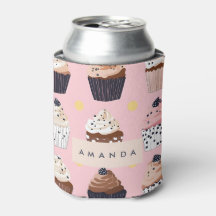Cupcake doçoso personalizado monograma
