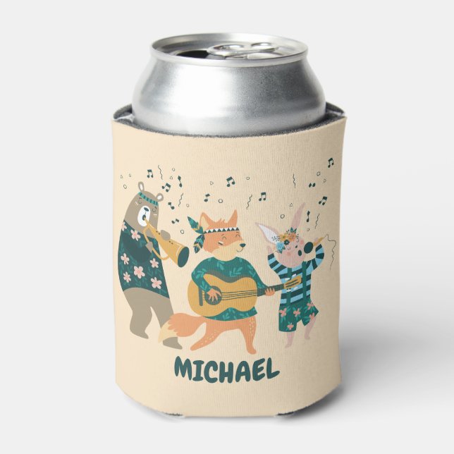 Porta-lata Curto De Animais De Corte (Can Front)