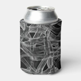 Porta-lata Curvas em forma de fita, riscando as linhas gravad