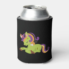 Porta-lata Cute Frankenstein Unicorn Halloween