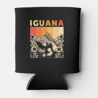 Porta-lata Cute Lizard Iguana Reptil Gift Iguana
