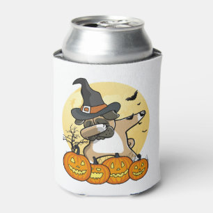 Porta-lata Dabbing Pug Halloween