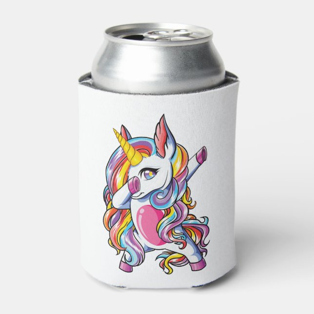 Porta-lata Dabbing Unicorn (Can Front)
