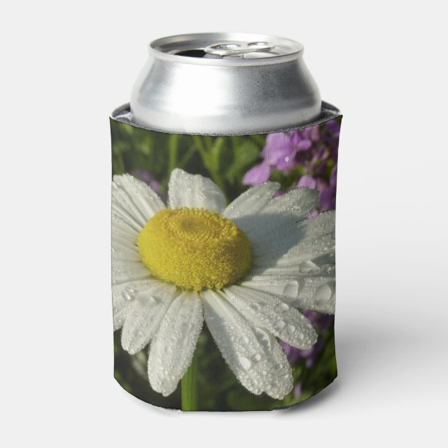 Porta-lata Daisy e Lilás de Verão Botânico (Can Front)