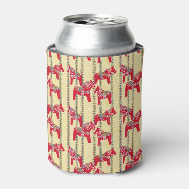 Porta-lata Dala Horses (Can Front)