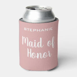 Porta-lata Dama de Honra Personalizada do Bridal Party 