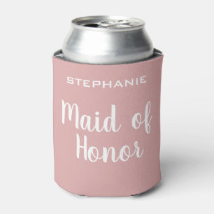 Porta-lata Dama de Honra Personalizada do Bridal Party 