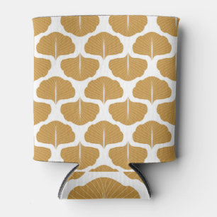 Porta-lata Damasco floral: padrão contínuo de vintage.