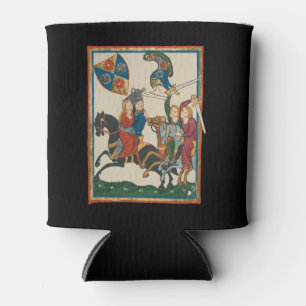 Porta-lata Damsel Em Perigo, Arte Medieval Do Século 14