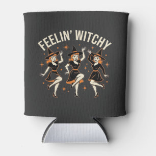 Porta-lata Dança de Bruxa de Halloween Feelin 'Witchy
