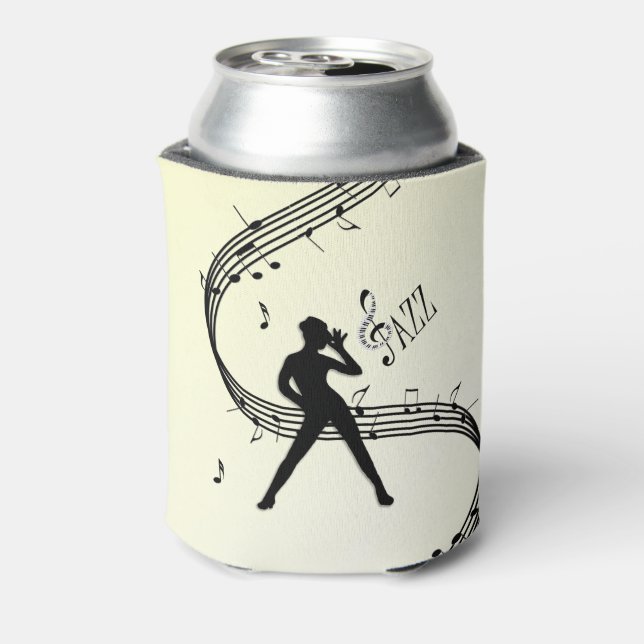Porta-lata Dança de Jazz Música Amarela (Can Back)