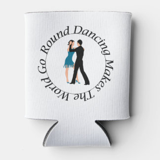 Porta-lata Dança redonda 12 oz pode arrefecer/coozie