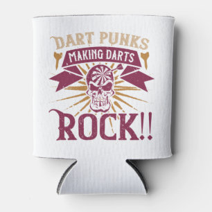 Porta-lata Dardos - Darts Punks Fazendo Dardos Rock!