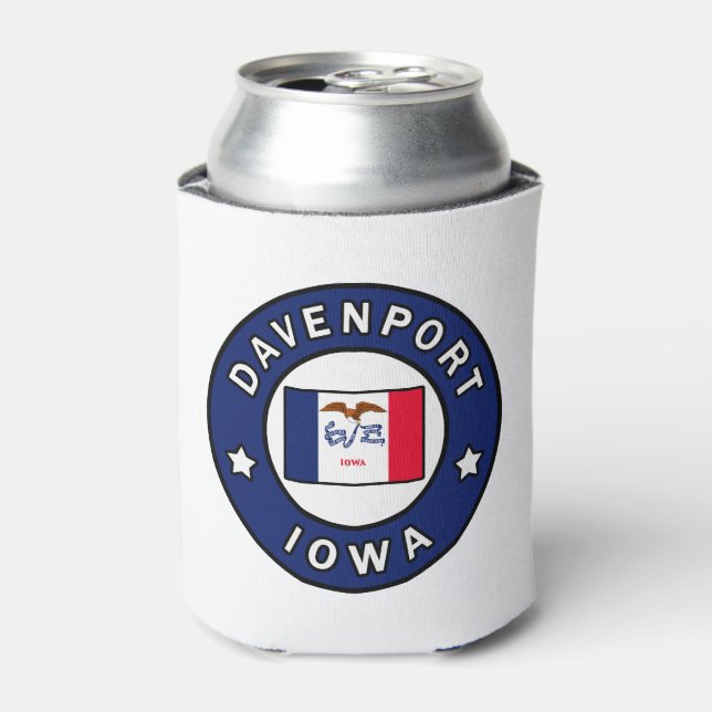 Porta-lata Davenport Iowa (Can Front)