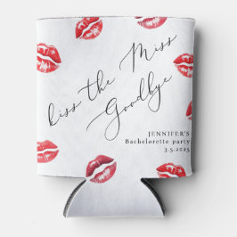 Porta-lata Dê um beijo na senhorita Adeus despedida de soltei