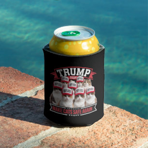 Porta-lata Debate Donald Trump Faça os Gatos Seguros Novament