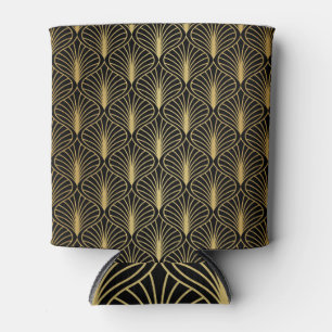 Porta-lata Deco de Arte Elegante: Abstrato de Vintage