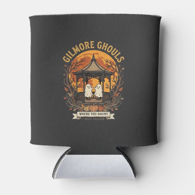 Porta-lata Decoração de Gazebo de Fantasma de Halloween Gilmo (Frente)