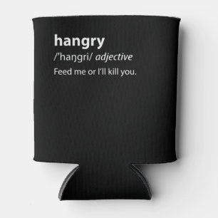 Porta-lata Definição de Dicionário Engraçado Hangry