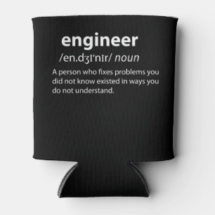 Porta-lata Definição de Dicionário Funny do engenheiro
