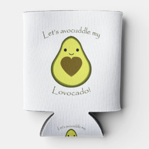 Porta-lata Deixa Avocuddle meu abacate de Lavocado Kawaii