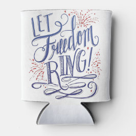 Porta-lata Deixe a liberdade tocar