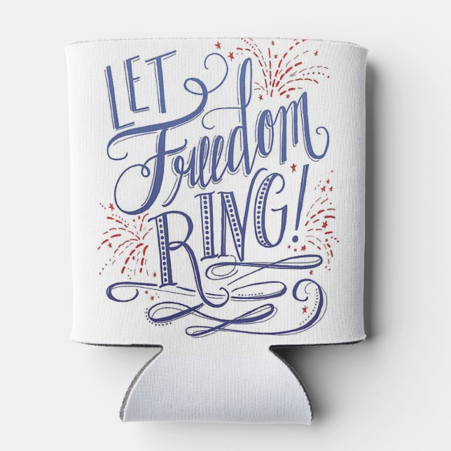 Porta-lata Deixe a liberdade tocar (Traseira)