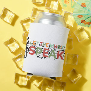 Porta-lata Deixe A Música Falar, Notas Musicais