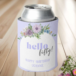 Porta-lata Delicado Florals lavanda 50º Aniversário