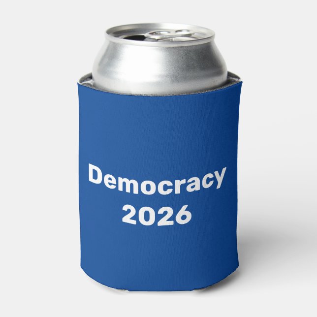 Porta-lata Democracia 2026 Eleições de Médio Prazo (Can Front)