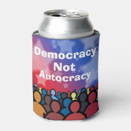 Porta-lata Democracia Não Autocracia