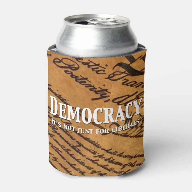 Porta-lata Democracia Não É Apenas Para Liberais (Can Front)