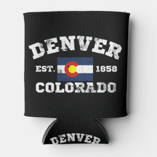 Porta-lata Denver Colorado Retro Vintage