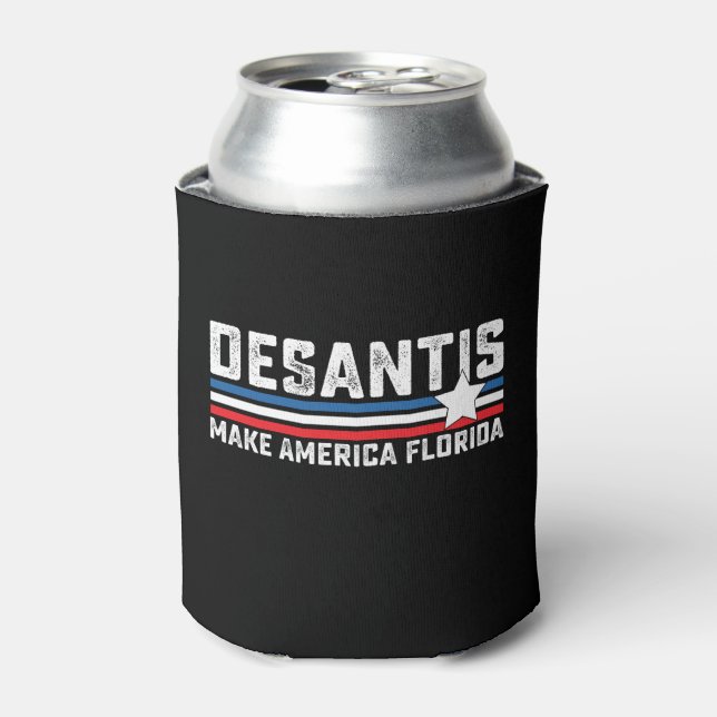 Porta-lata DeSantis 2024 Florida Vintage (Can Front)