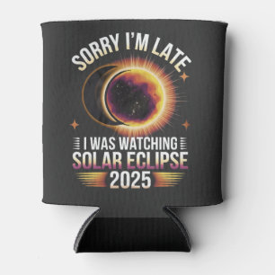 Porta-lata Desculpe o atraso, estava assistindo eclipse solar