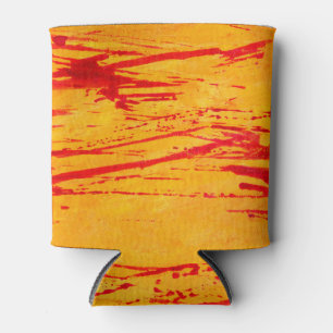 Porta-lata Desenho Criativo: Arte Feita À Mão Abstrato.