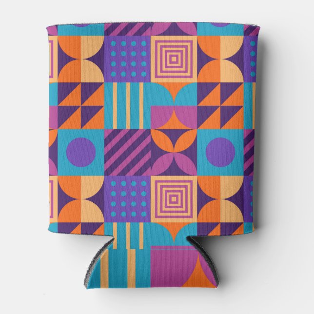 Porta-lata Design Abstrac, Papel de parede, fundo Poster. (Frente)