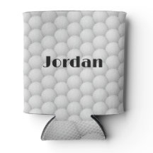 Design Abstrato De Bolas De Golfe Pode Resfriar