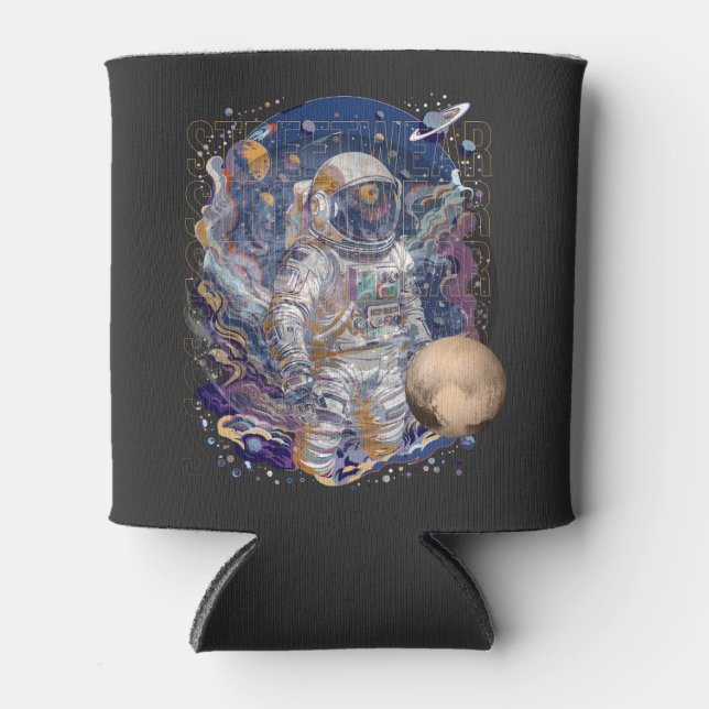 Porta-lata Design astronauta (Frente)