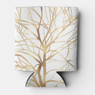 Porta-lata Design branco mínimo de silhueta de árvore Doura