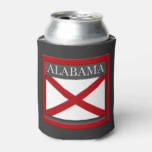 Porta-lata Design da Bandeira do Alabama